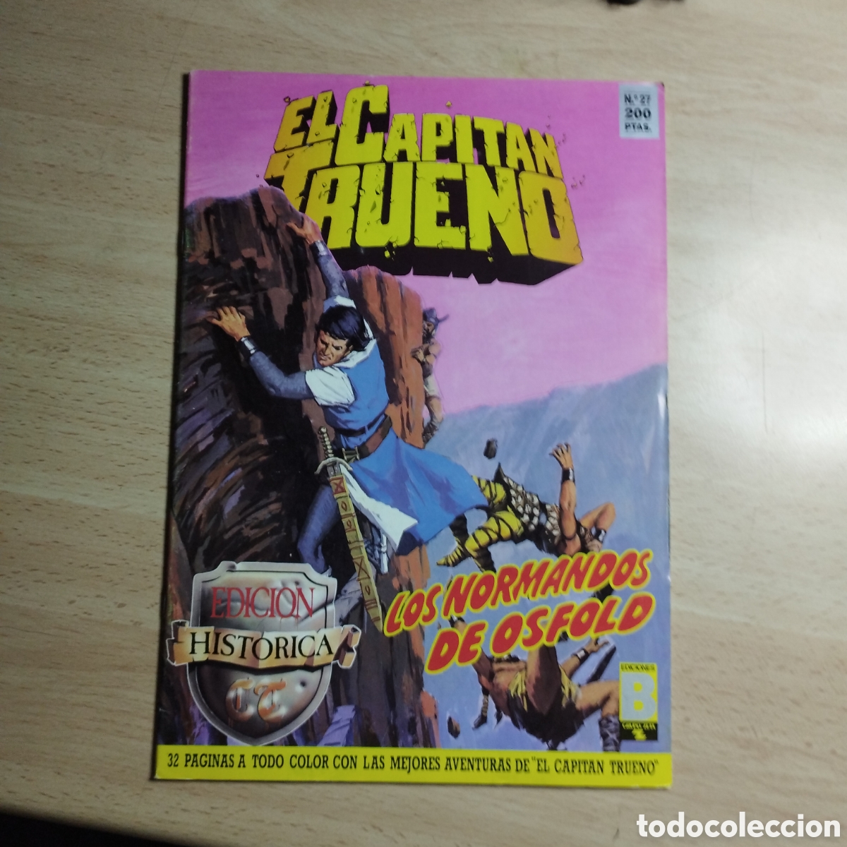 C&oacute;mics: &Eacute;l capit&aacute;n Trueno N&ordm;27 1987 Los normandos de Osfold - Foto 1