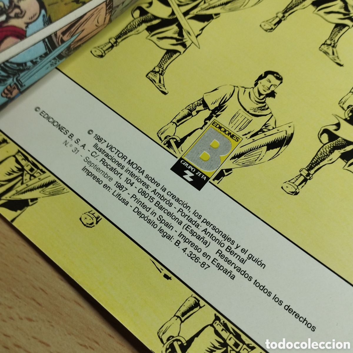 C&oacute;mics: El capit&aacute;n Trueno N&ordm;31 1987 El c&iacute;rculo de la muerte. - Foto 4