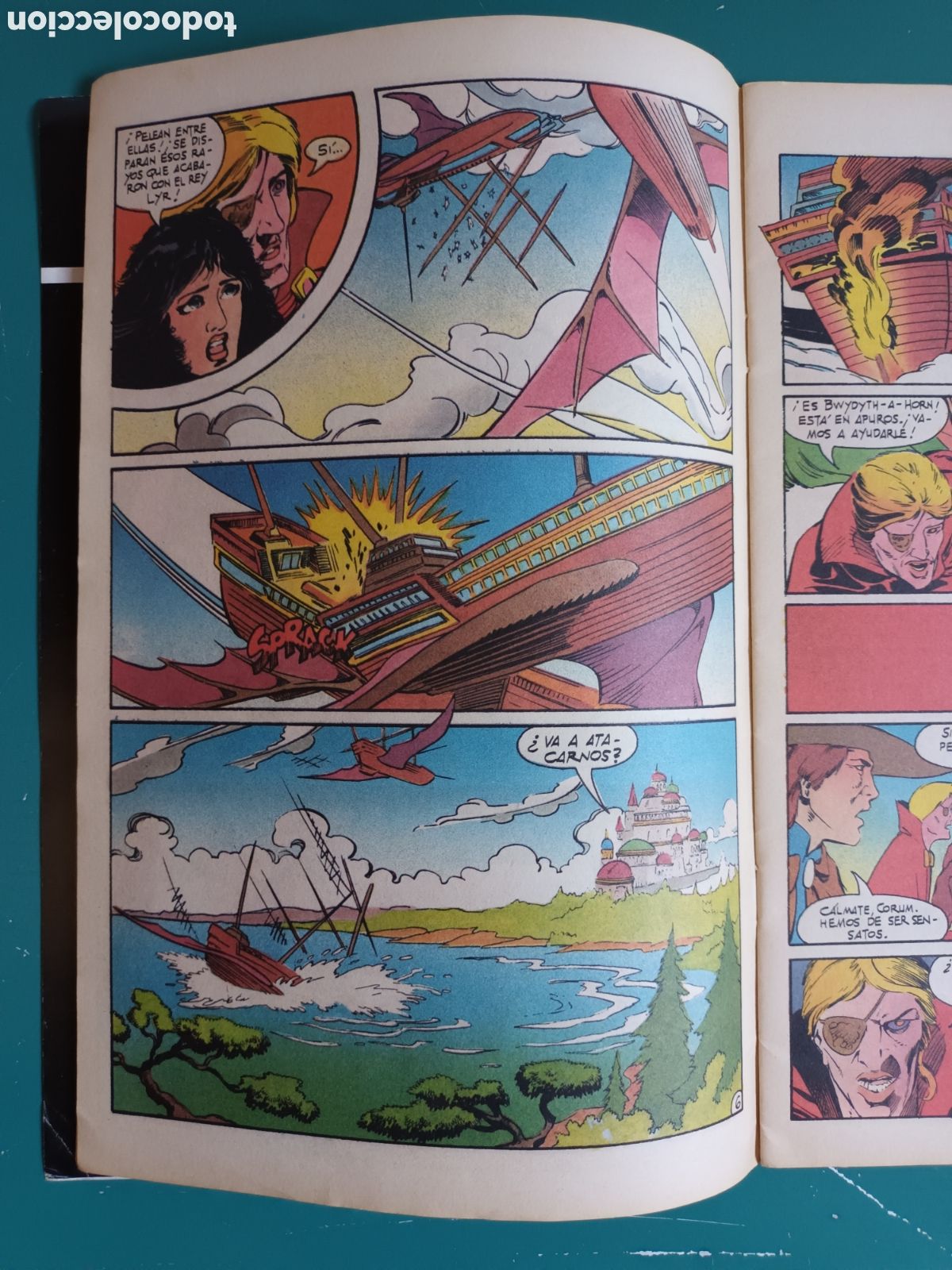C&oacute;mics: Corum N&deg; 9 EDICIONES B - FIRST COMICS 1989 La Nube de la Discordia - Foto 4