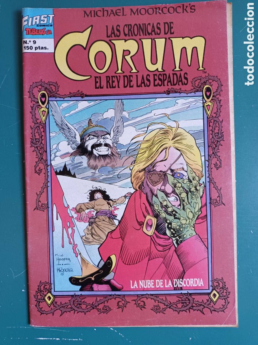 C&oacute;mics: Corum N&deg; 9 EDICIONES B - FIRST COMICS 1989 La Nube de la Discordia - Foto 1