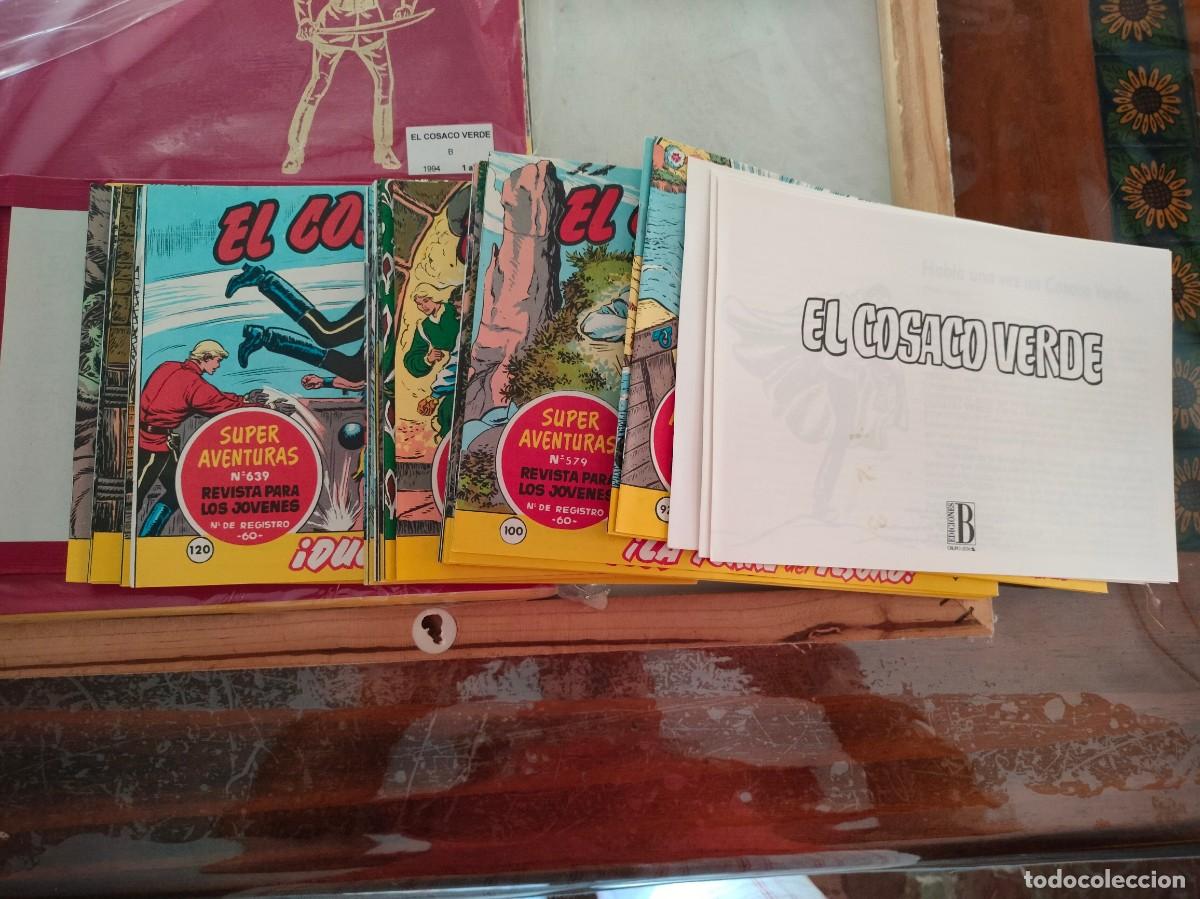 C&oacute;mics: EL COSACO VERDE.COLECCI&Oacute;N FACSIMIL COMPLETA .EDICIONES B. - Foto 11