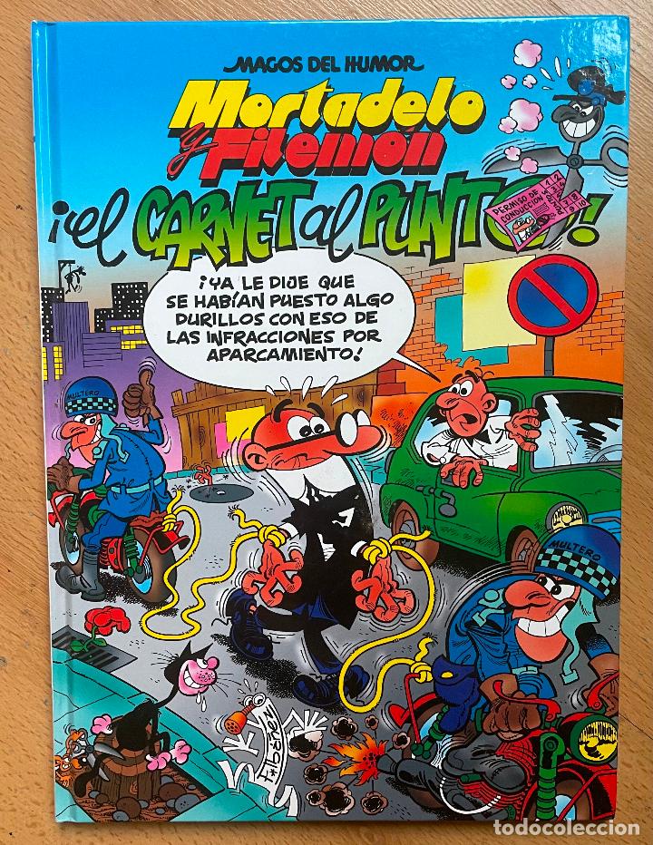 C&oacute;mics: MAGOS DEL HUMOR, MORTADELO Y FILEMON, EL CARNET AL PUNTO - Foto 1