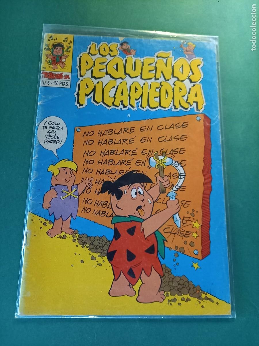 C&oacute;mics: Los Peque&ntilde;os Picapiedra n&ordm; 6 A&ntilde;o 1988 REF C7 - Foto 1