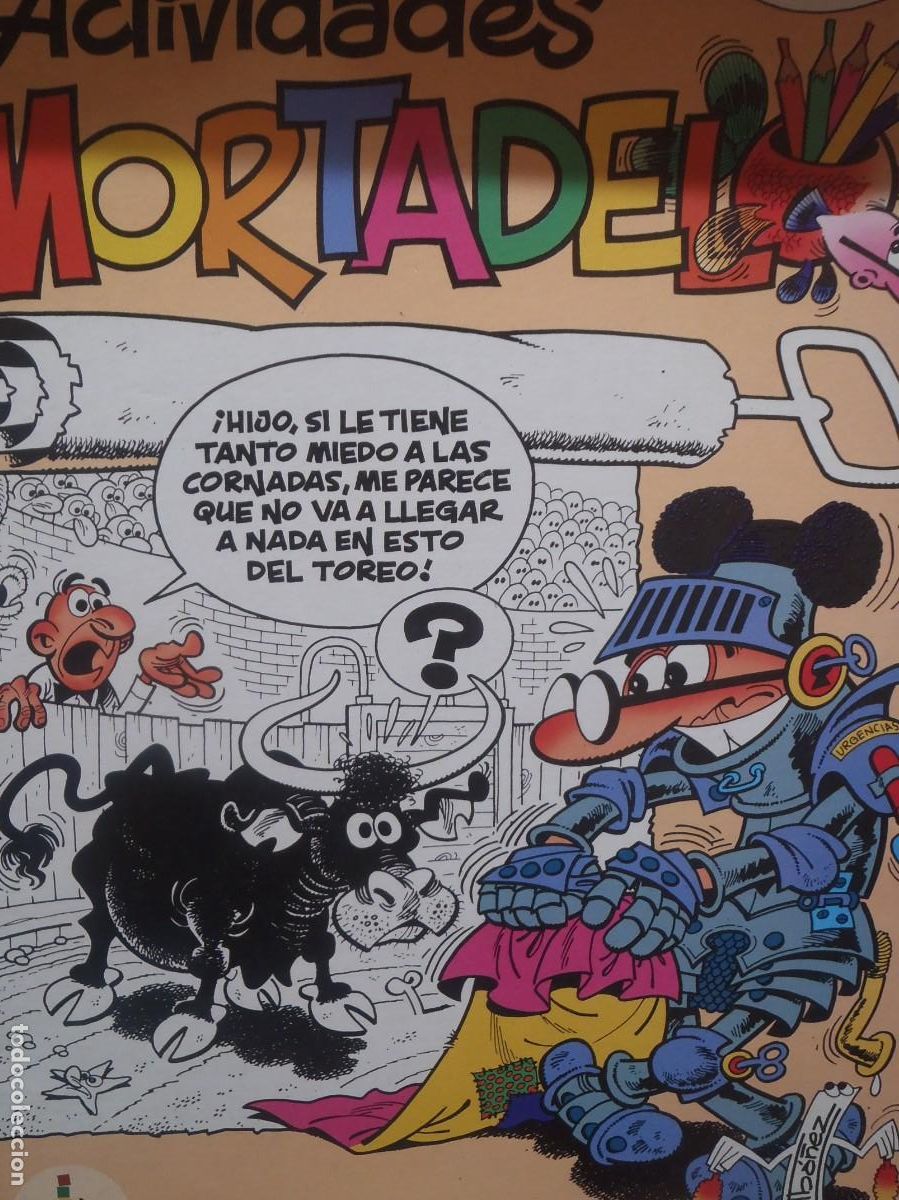 C&oacute;mics: ACTIVIDADES MORTADELO - PASATIEMPOS - ED. B - Foto 1
