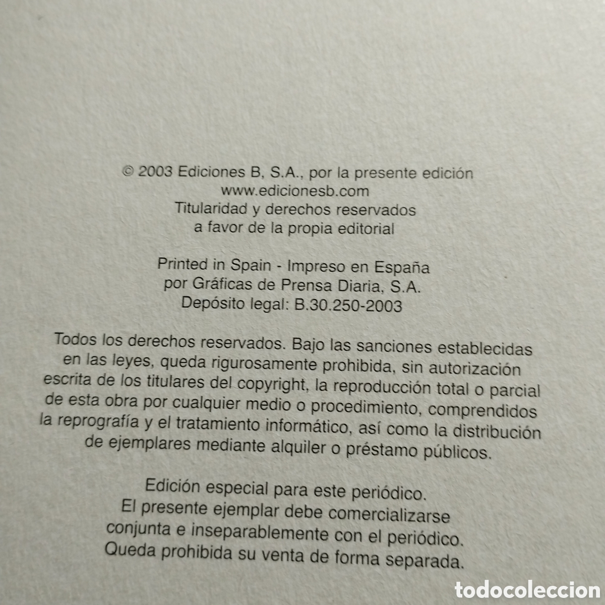 C&oacute;mics: TBO, prioridad, reedici&oacute;n de 2003 N 759, 666. - Foto 3