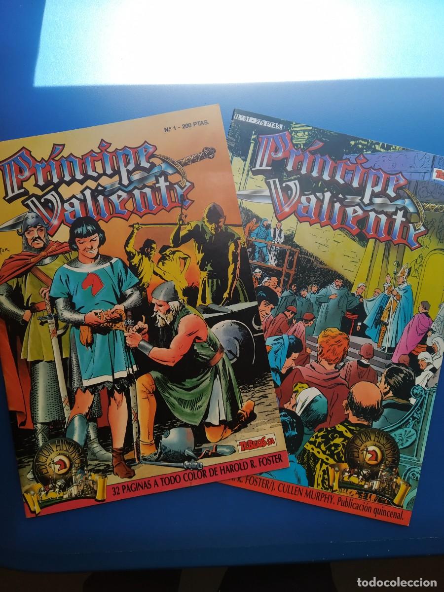 C&oacute;mics: Pr&iacute;ncipe Valiente. (Colecci&oacute;n Completa en 91 n&uacute;meros. Edici&oacute;n Hist&oacute;rica) - Foto 1