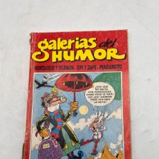 Cómics: GALERIAS DEL HUMOR. Nº 9. MORTADELO Y FILEMON. ZIPI Y ZAPE. PULGARCITO. BRUGUERA