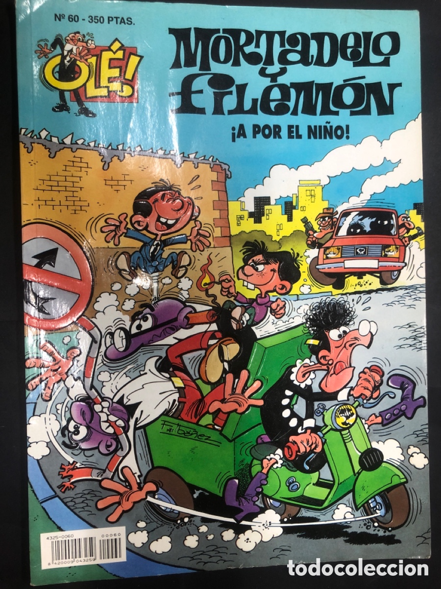 C&oacute;mics: COMIC MORTADELO Y FILEMON N&ordm; 60 EDICIONES B A POR EL NI&Ntilde;O - Foto 1