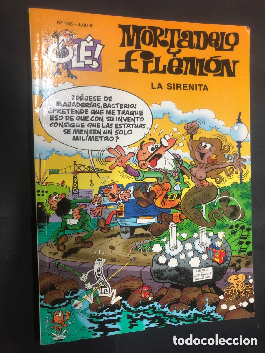 C&oacute;mics: COMIC MORTADELO Y FILEMON N&ordm; 155 EDICIONES B LA SIRENITA - Foto 1