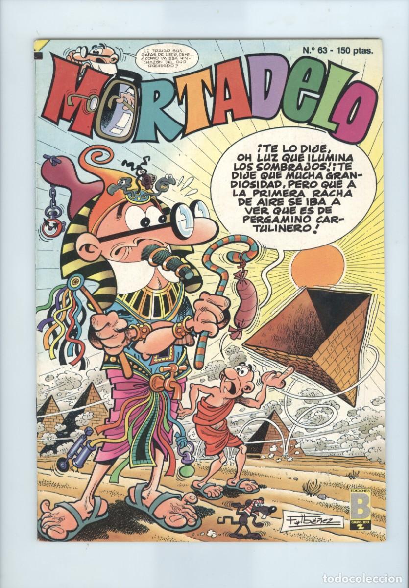 C&oacute;mics: Ediciones B. Mortadelo. 1987. 63 - Foto 1