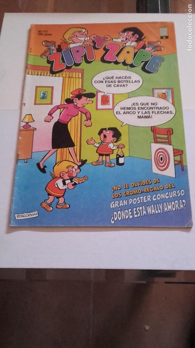 C&oacute;mics: ZIPI Y ZAPE - N&ordm; 117 - EDICIONES B - Foto 1
