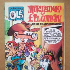 Cómics: COLECCIÓN OLÉ! Nº335-M.107 MORTADELO Y FILEMÓN: EL RAYO TRANSMUTADOR (EDICIONES B, 1988).