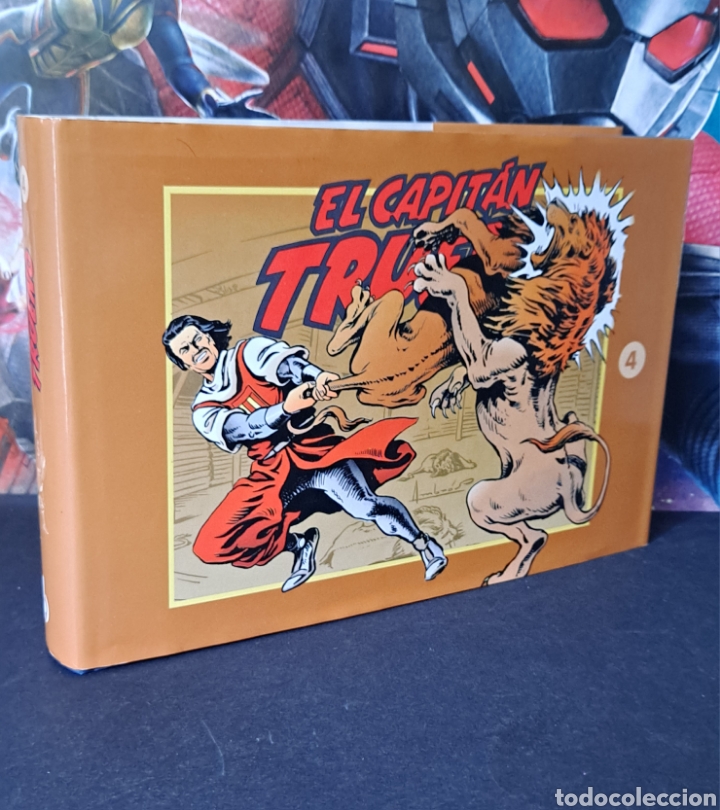 C&oacute;mics: EXCELENTE ESTADO EL CAPITAN TRUENO 4 FACSIMIL EDICIONES B TOMO - Foto 1