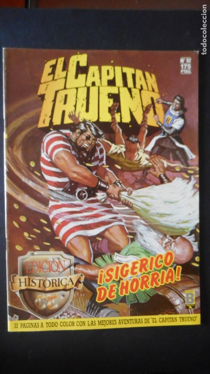 C&oacute;mics: HIST&Oacute;RICA.EL CAPIT&Aacute;N TRUENO N&ordm; 62 / C-19 - Foto 1