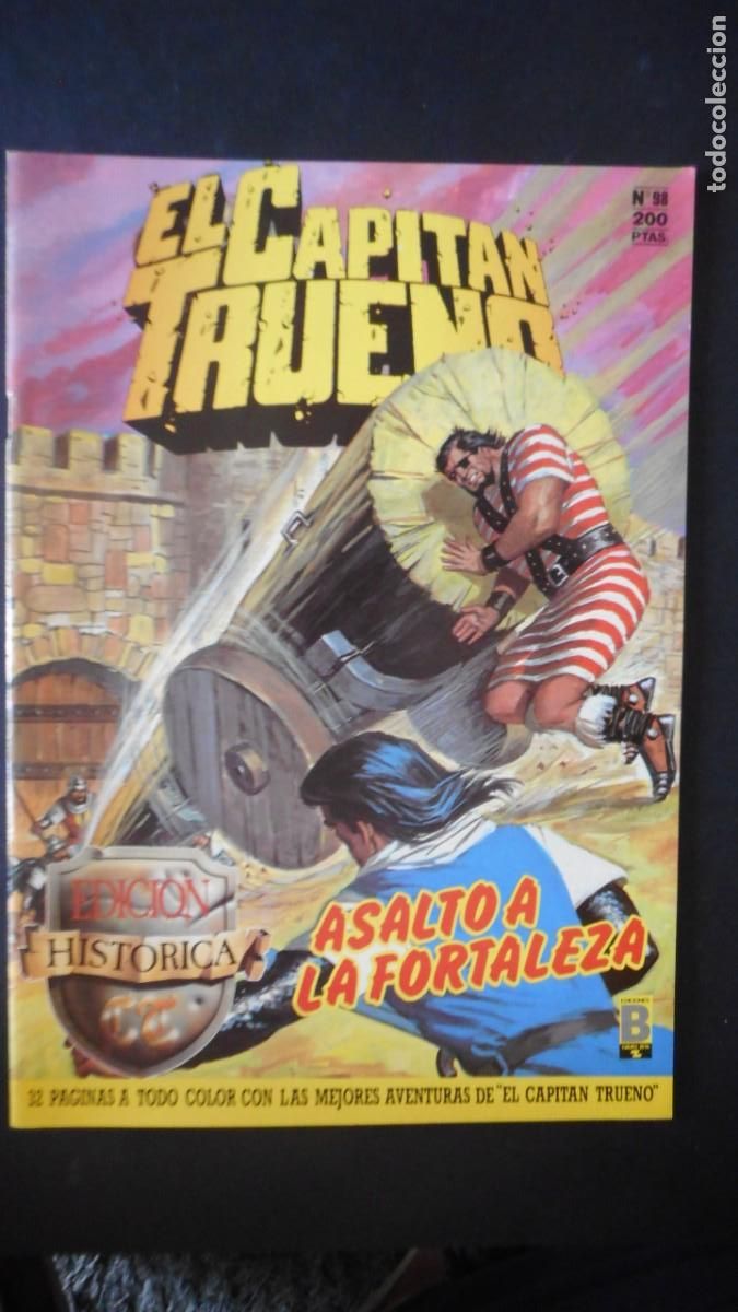 C&oacute;mics: HIST&Oacute;RICA.EL CAPIT&Aacute;N TRUENO N&ordm; 98 / C-19 - Foto 1