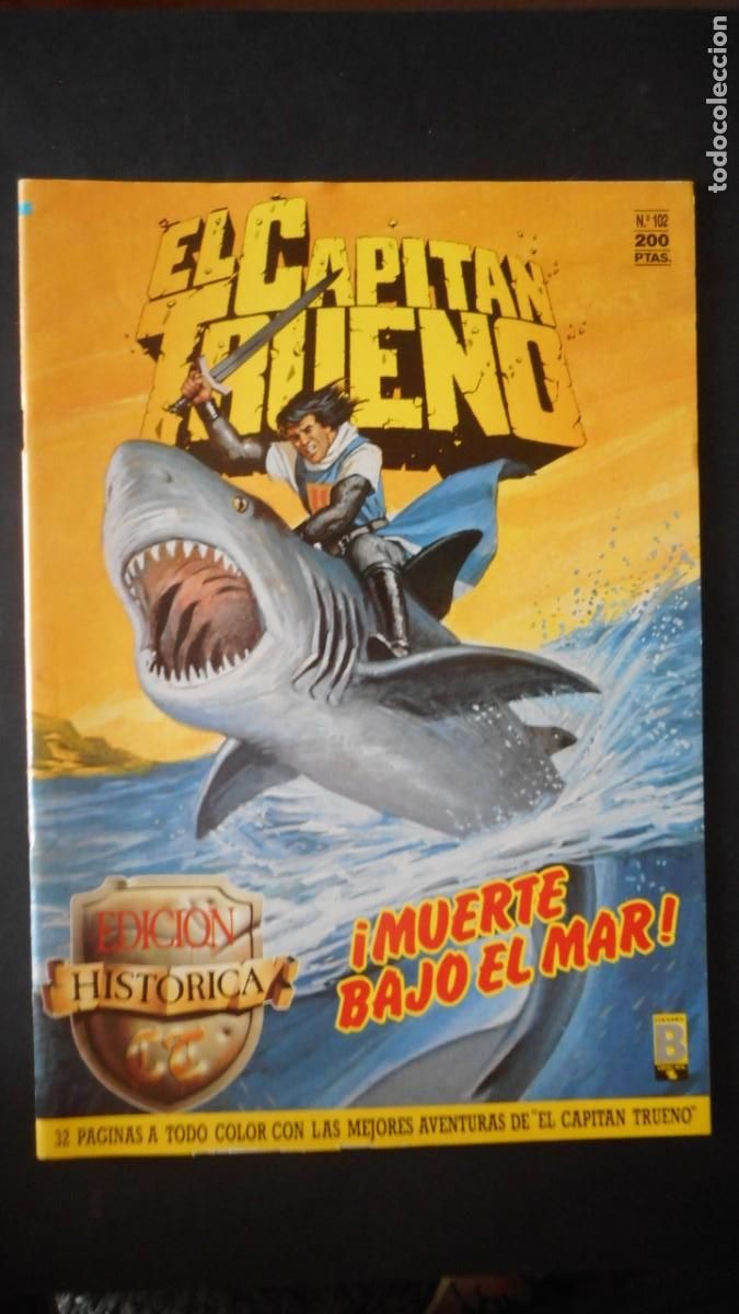 C&oacute;mics: HIST&Oacute;RICA.EL CAPIT&Aacute;N TRUENO N&ordm; 102 / C-19 - Foto 1
