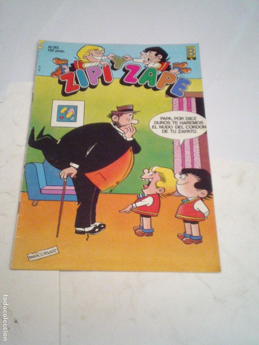 C&oacute;mics: ZIPI Y ZAPE - NUMERO 93 - EDICIONES B - BUEN ESTADO - CAJON 1 - Foto 1