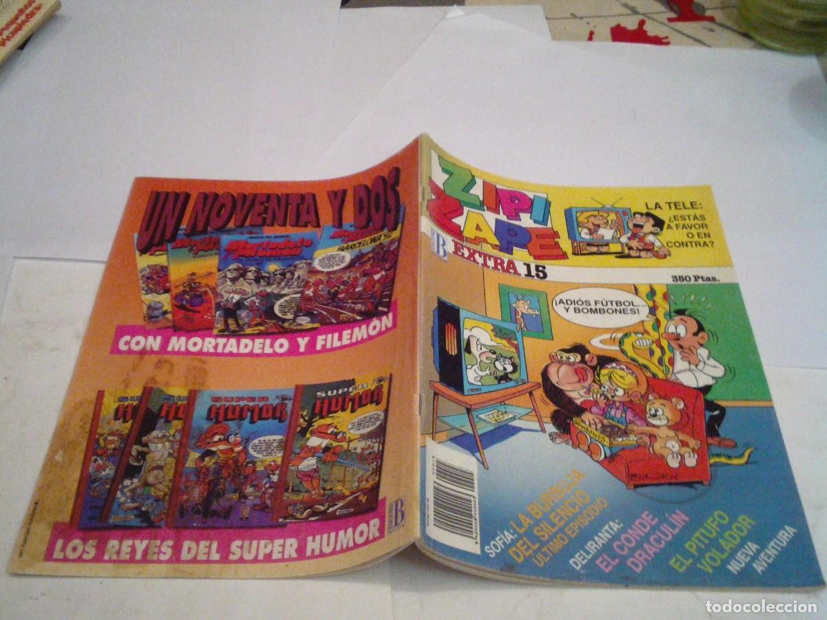 C&oacute;mics: EXTRA ZIPI Y ZAPE - NUMERO 15 - EDICIONES B - BUEN ESTADO - CAJON 1 - Foto 5