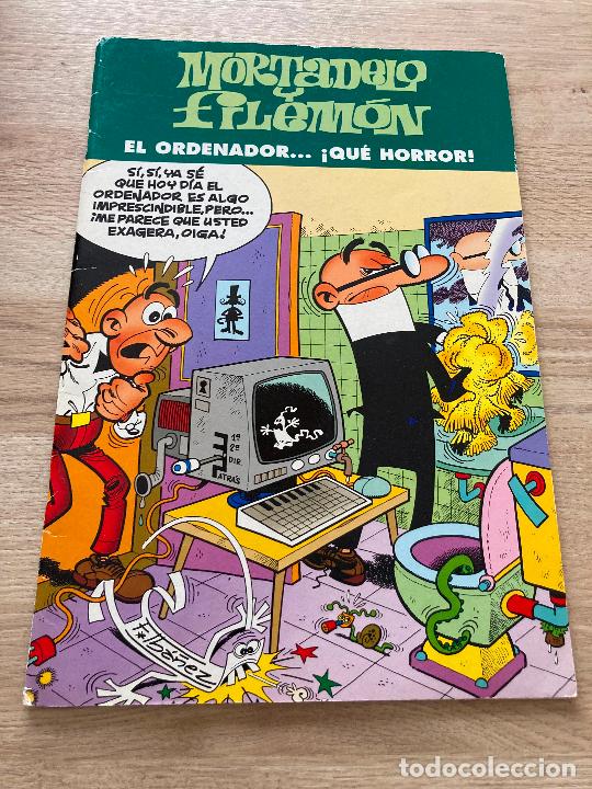 C&oacute;mics: SUPERCOMICS N&ordm; 1 MORTADELO Y FILEMON. EL ORDENADOR... QUE HORROR. EDICIONES B 2003 - Foto 1