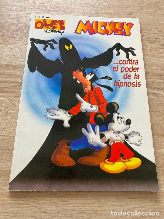 C&oacute;mics: COLECCION OLE DISNEY N&ordm; 8. MICKEY CONTRA EL PODER DE LA HIPNOSIS. EDICIONES B 1996 - Foto 1