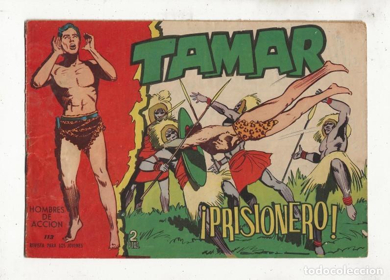 C&oacute;mics: TAMAR N&ordm; 113 - &iexcl; PRISIONERO ! - TORAY 1961 - Foto 1