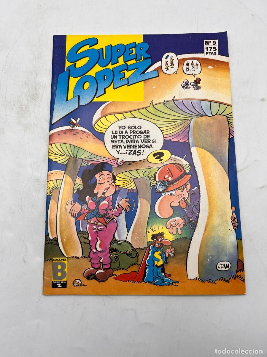 C&oacute;mics: SUPER LOPEZ. N&ordm; 9. AL CENTRO DE LA TIERRA. EDICIONES B - Foto 1