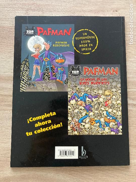 C&oacute;mics: TOP COMIC N&ordm; 3. PAFMAN IN USA. EDICIONES B 2&ordf; EDICION 2006. NUEVO - Foto 4