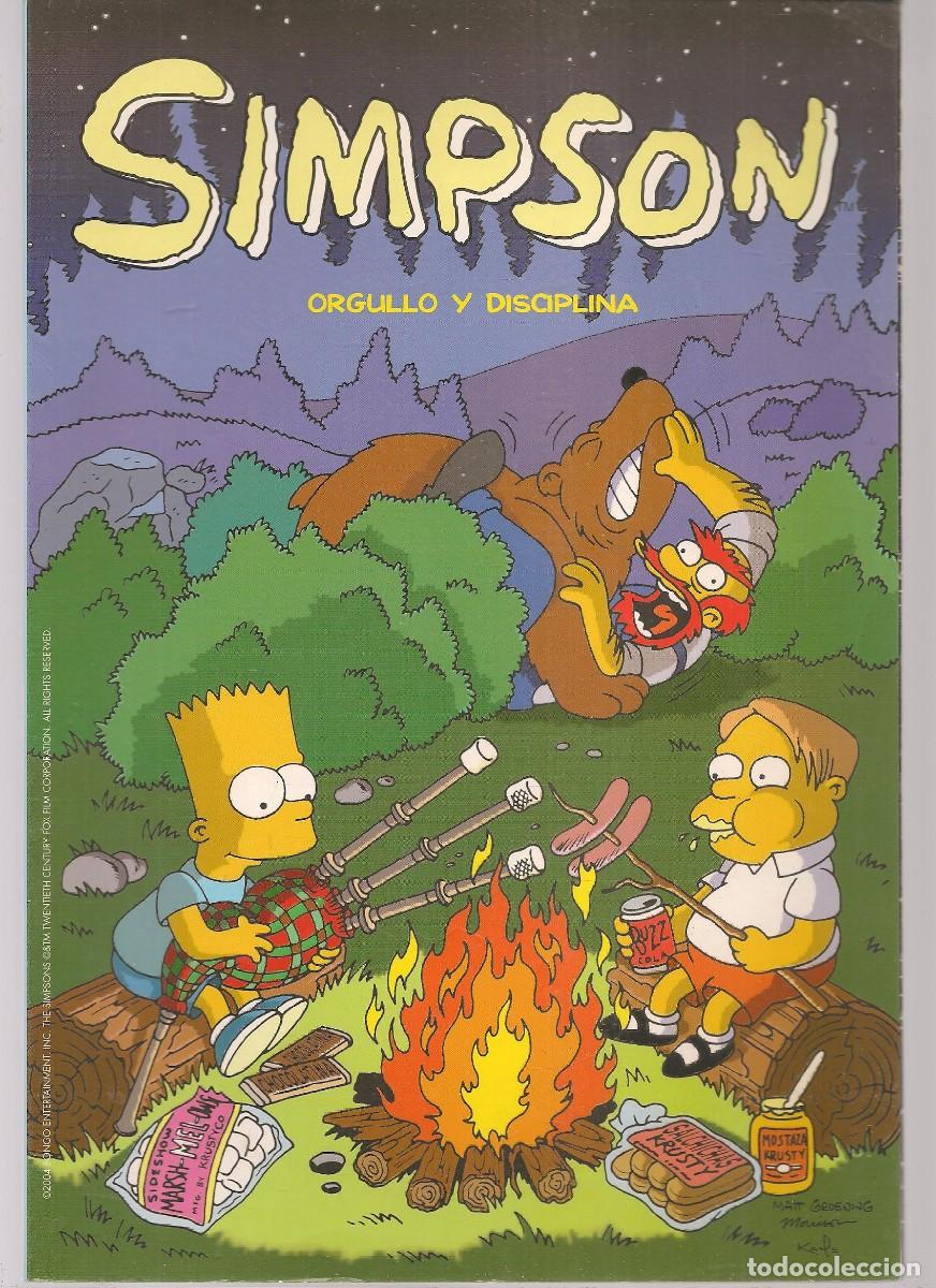 C&oacute;mics: SIMPSON. ORGULLO Y DISCIPLINA. BONGO. EDICIONES B. PRENSA. 2004. (P/C49) - Foto 1