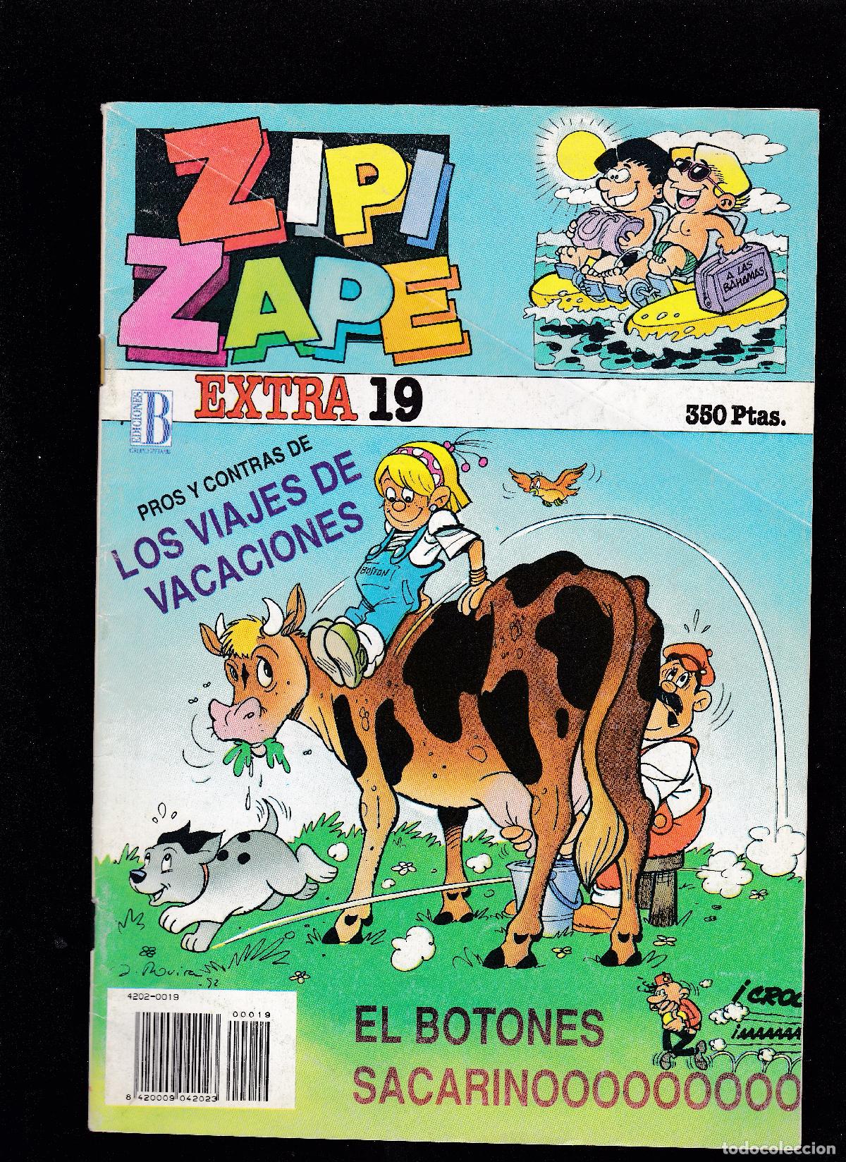 C&oacute;mics: ZIPI Y ZAPE - EXTRA N&ordm; 19 - EDICIONES B - Foto 1