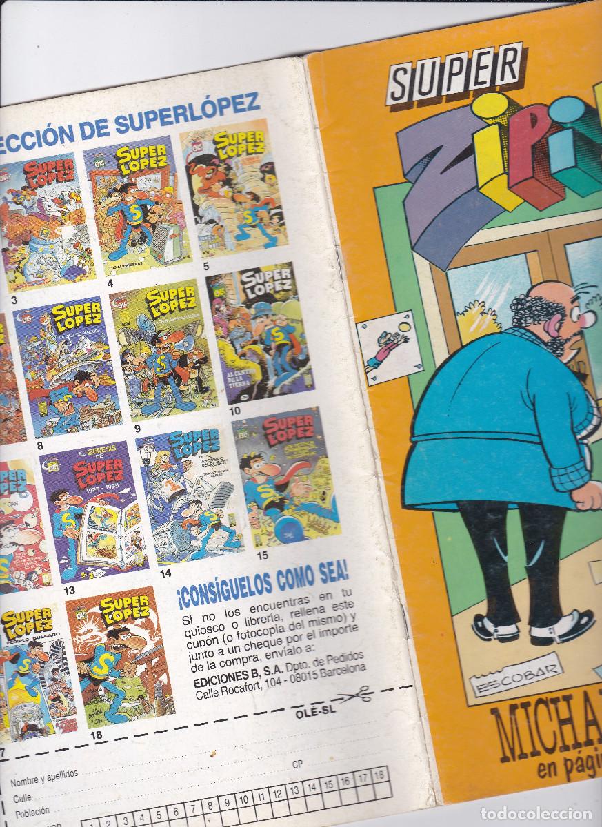 C&oacute;mics: SUPER ZIPI Y ZAPE - N&ordm; 80 - EDICIONES B - Foto 4