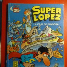Cómics: SUPER LÓPEZ - LA CAJA DE PANDORA - OLÉ - EDICIONES B - X JAN - 3ª EDICION 1988