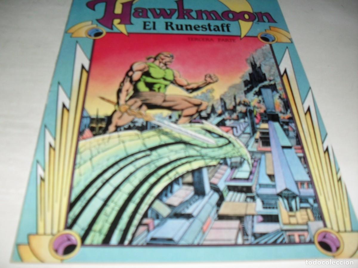C&oacute;mics: MICHAEL MOORCOCKS HAWKMOON,EL RUNESTAFF, N&ordm;15,(DE 16)EDICIONES B,A&Ntilde;O 1988. - Foto 1