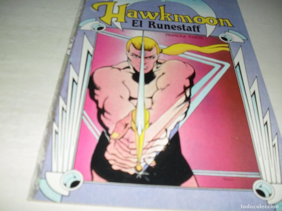 C&oacute;mics: MICHAEL MOORCOCKS HAWKMOON,EL RUNESTAFF, N&ordm;13,(DE 16)EDICIONES B,A&Ntilde;O 1988. - Foto 1