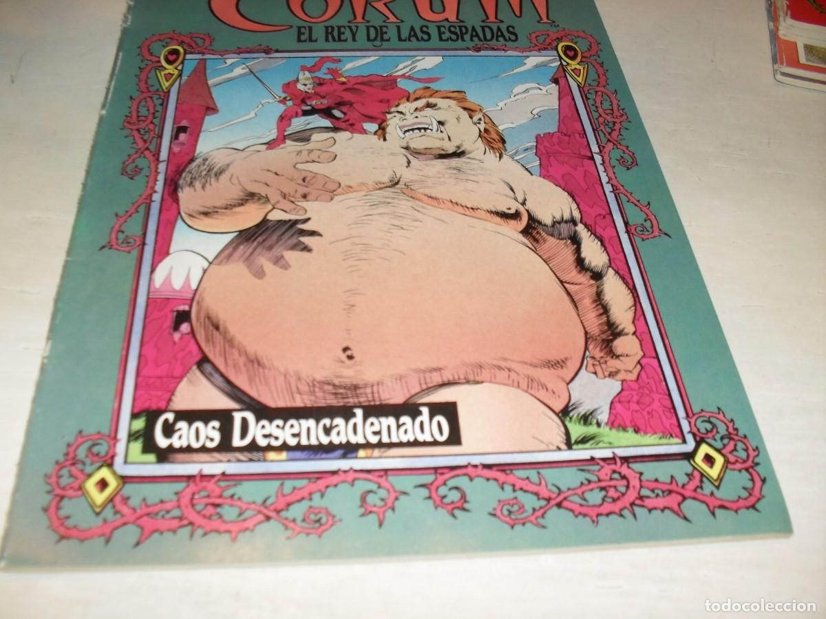 C&oacute;mics: MICHAEL MOORCOCKS CORUM,EL REY DE LAS ESPADAS 10,(DE 16)EDICIONES B,A&Ntilde;O 1988. - Foto 1