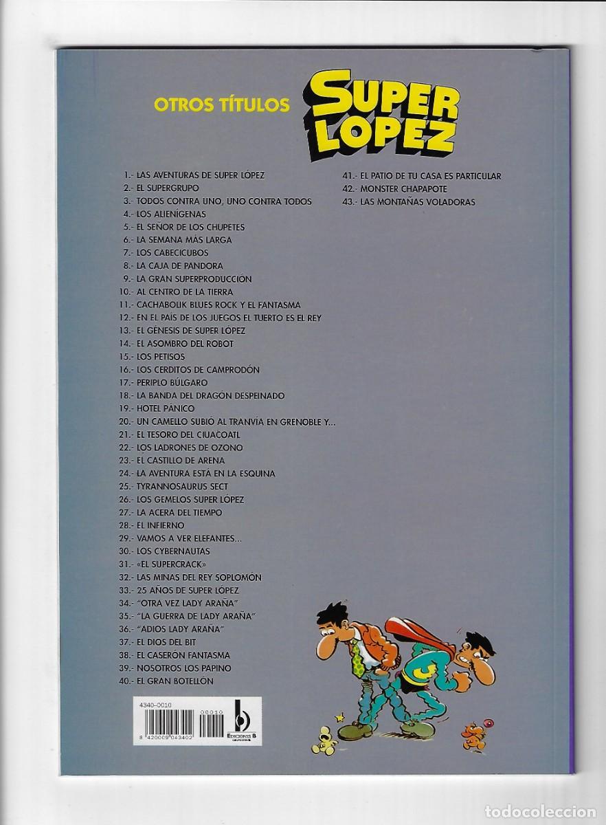 C&oacute;mics: Ediciones B. S&uacute;per L&oacute;pez fans. 10. - Foto 2