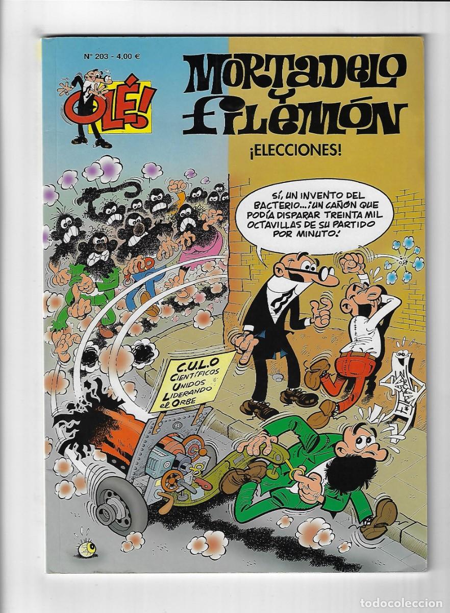 C&oacute;mics: Ediciones B. Colecci&oacute;n Ol&eacute; Mortadelo y Filem&oacute;n. 203 - Foto 1