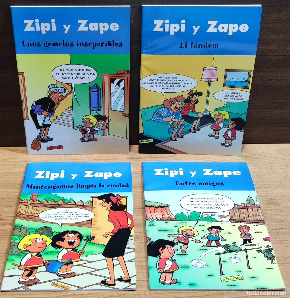 C&oacute;mics: ZIPI Y ZAPE CUATRO EJEMPLARES - 2003 EDICIONES B DE KIOSKO. - Foto 1