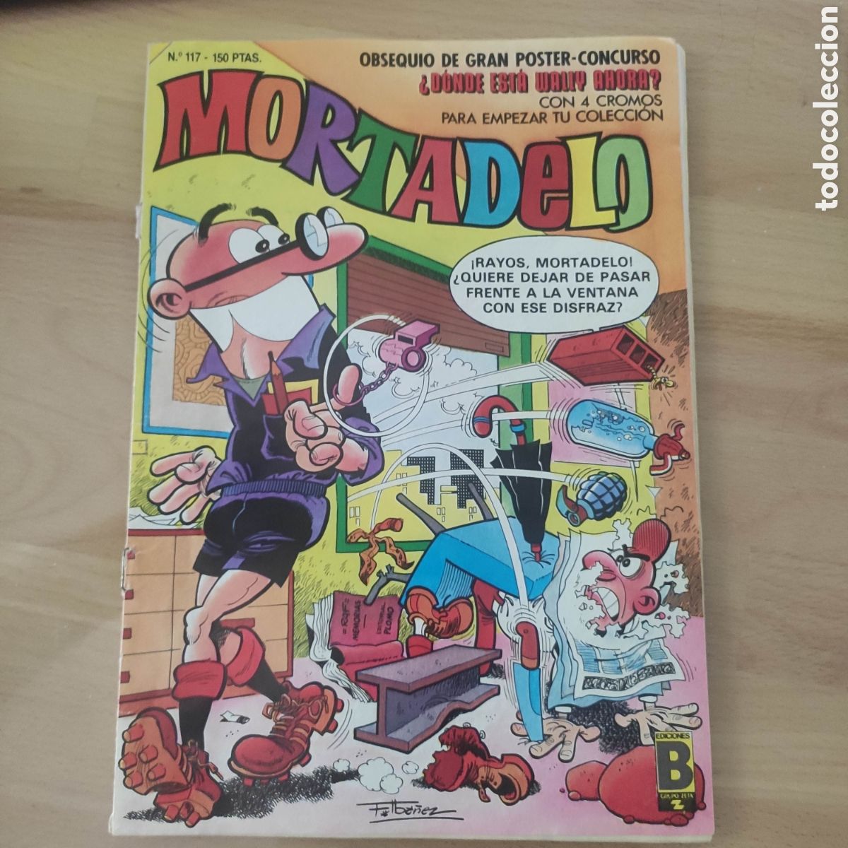 C&oacute;mics: MORTADELO N&ordm; 117 EDICIONES B 1987 - Foto 1