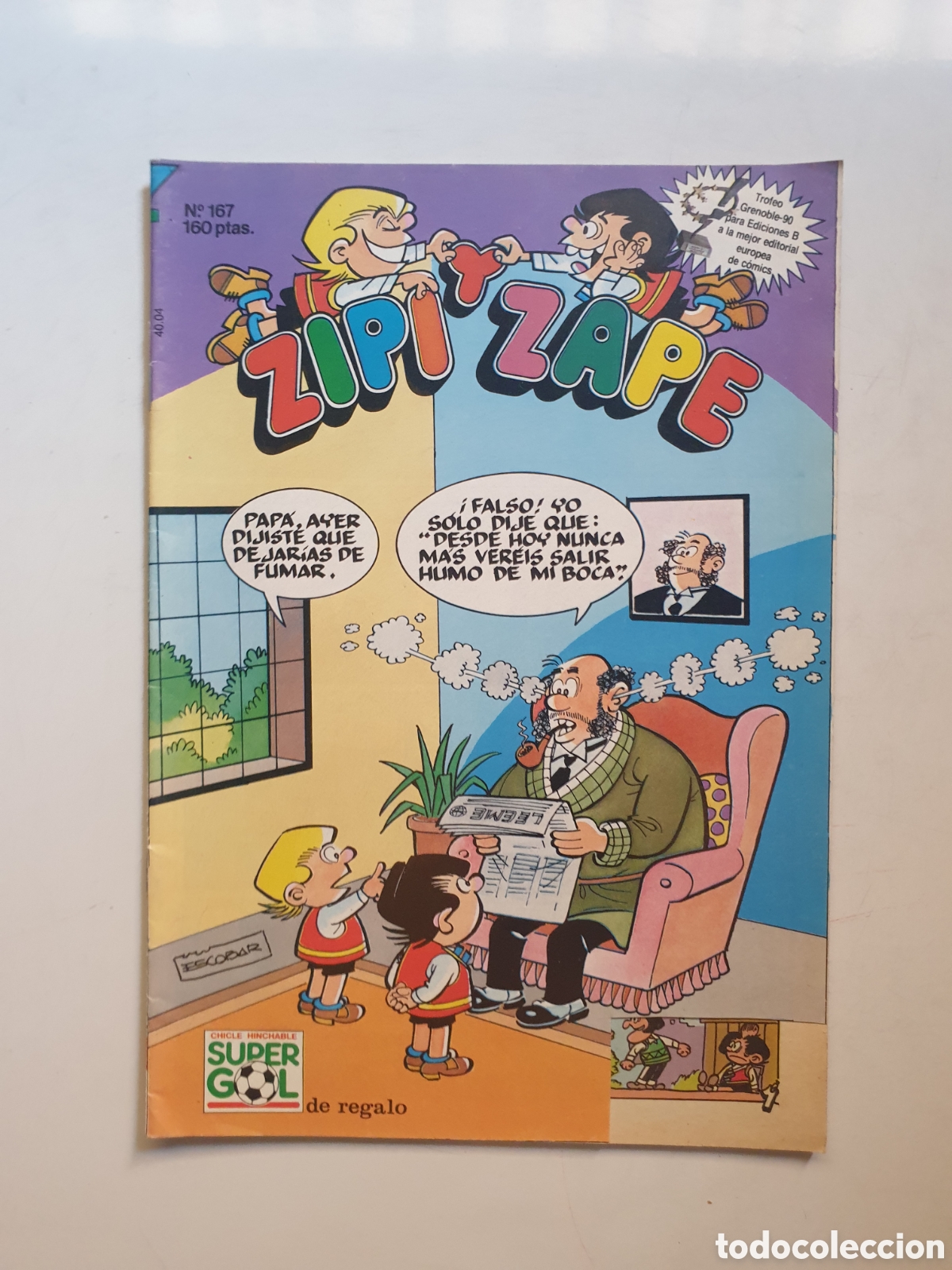 C&oacute;mics: ZIPI Y ZAPE N&deg;167. EDICIONES B 1987 - Foto 1