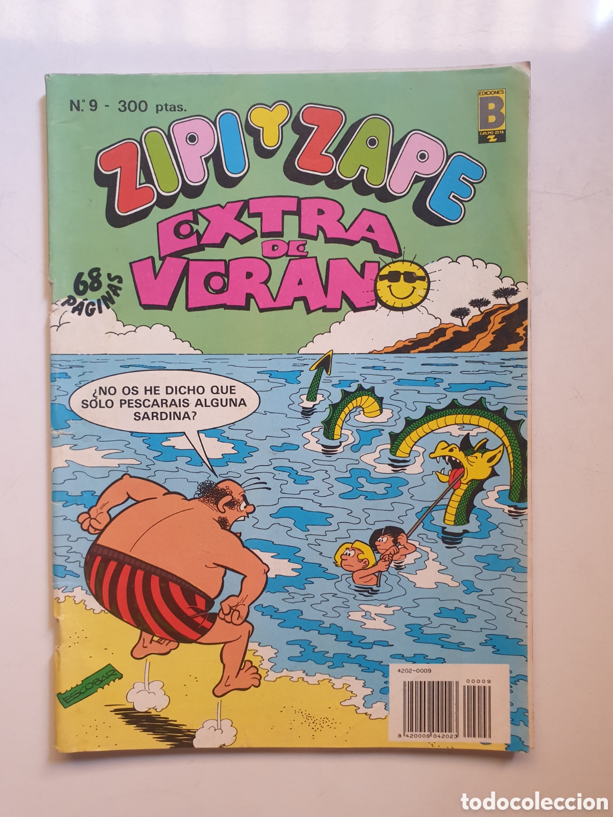 C&oacute;mics: ZIPI Y ZAPE EXTRA DE VERANO N&deg;9. EDICIONES B 1991 - Foto 1