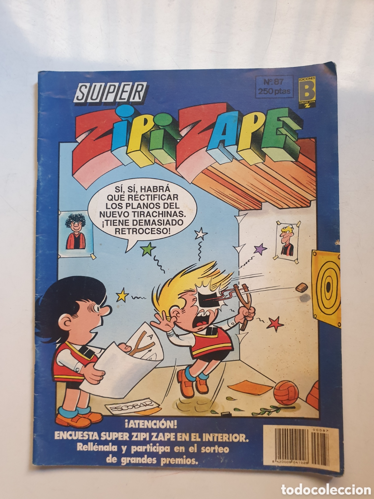C&oacute;mics: SUPER ZIPIZAPE N&deg;87. EDICIONES B, 1991 - Foto 1