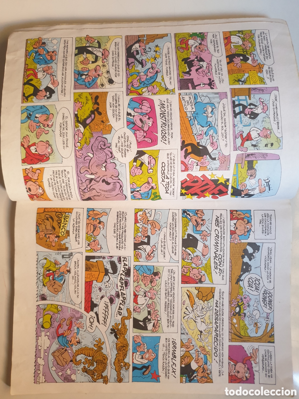C&oacute;mics: MORTADELO Y FILEM&Oacute;N N&deg;54: PANICO EN EL ZOO. EDICIONES B, 1997 - Foto 2