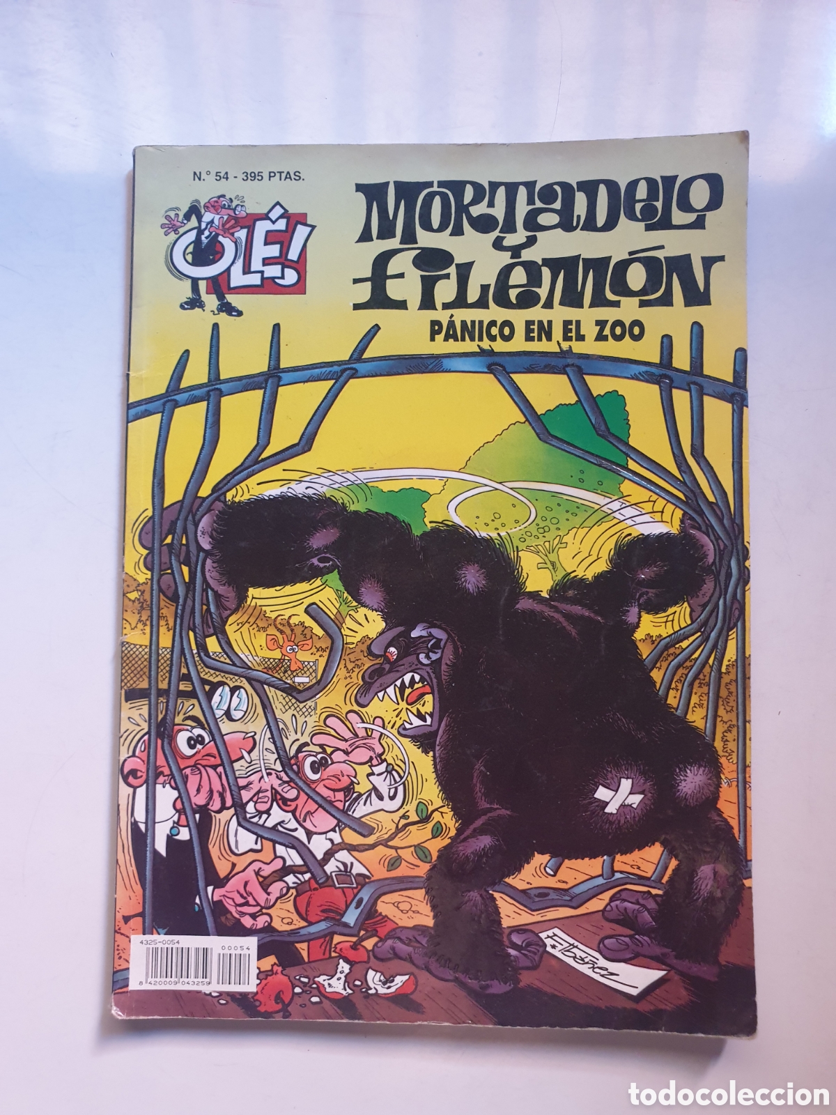 C&oacute;mics: MORTADELO Y FILEM&Oacute;N N&deg;54: PANICO EN EL ZOO. EDICIONES B, 1997 - Foto 1