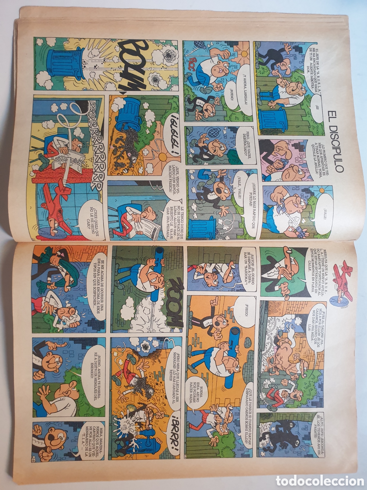 C&oacute;mics: MORTADELO Y FILEMON N&deg;262. EDICIONES B, 1987 - Foto 3