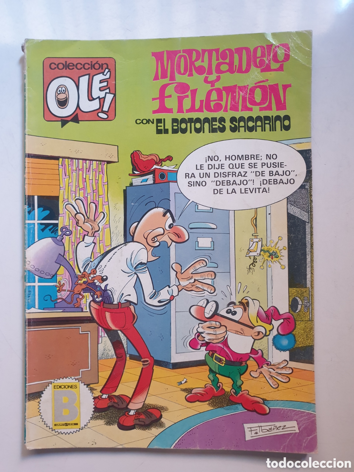 C&oacute;mics: MORTADELO Y FILEMON N&deg;262. EDICIONES B, 1987 - Foto 1