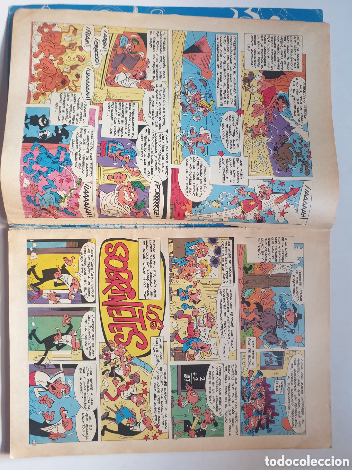 C&oacute;mics: MORTADELO Y FILEMON N&deg;343: LOS SOBRINETES. EDICIONES B, 1988 - Foto 2