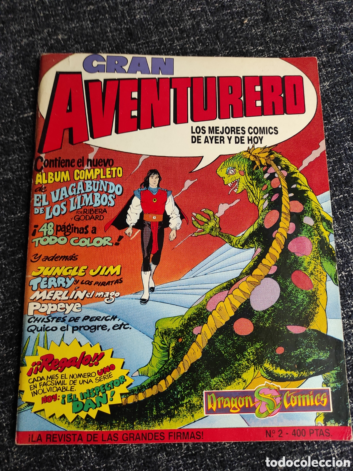 C&oacute;mics: GRAN AVENTURERO N&ordm; 2 -ED. EDICIONES B - Foto 1