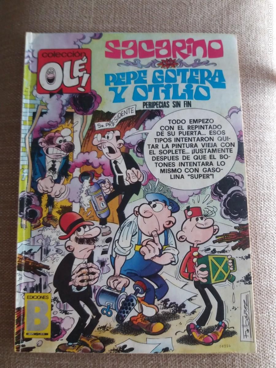 C&oacute;mics: SACARINO. PEPE GOTERA Y OTILIO. PERIPECIAS SIN FIN. EDICIONES B - Foto 1
