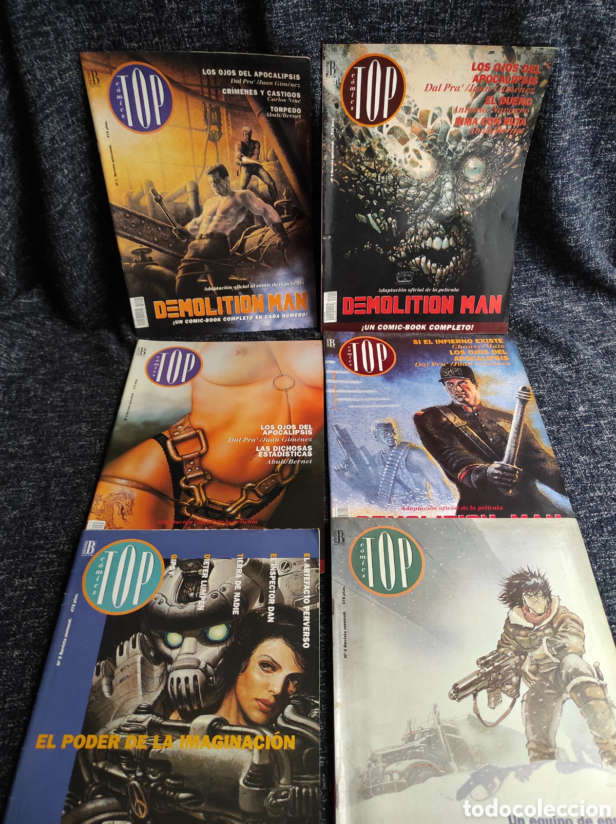 C&oacute;mics: TOP COMICS - LOTE DE 6 EJEMPLARES -ED. EDICIONES B - Foto 1