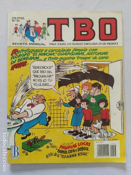 C&oacute;mics: TBO N&ordm; 53 - REVISTA MENSUAL - EDICIONES B (IT) - Foto 1